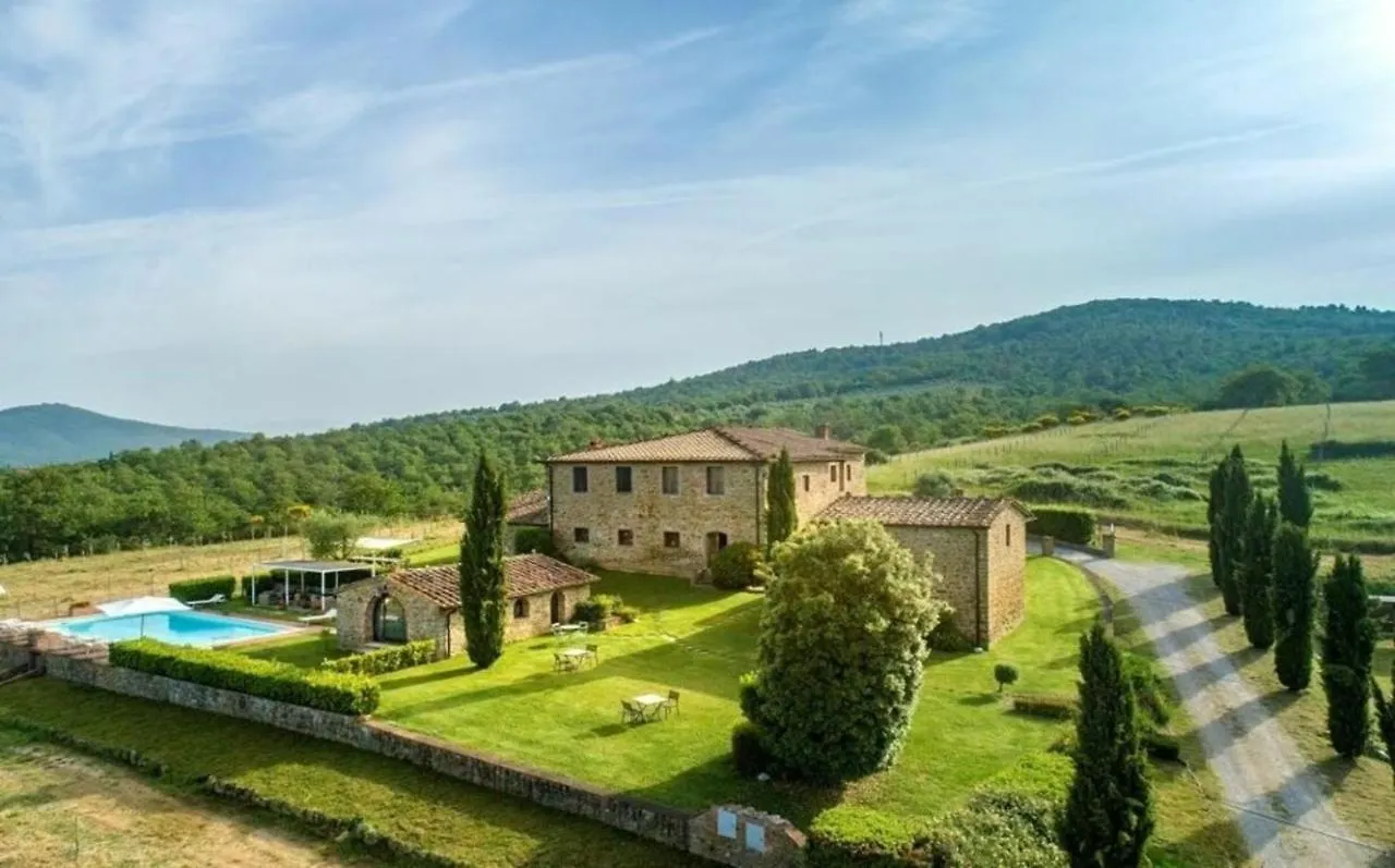 Villa La Colonna Bucine Olaszország